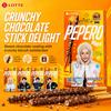 Lotte Пеперо Хрустящие Шоколадные Бисквитные Палочки 39г Версия Мальчиковой Группы Случайная Отправка