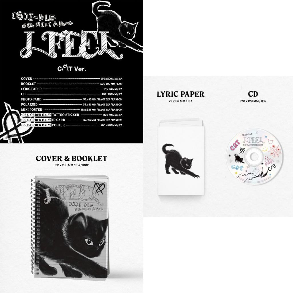 (G)I-DLE Я чувствую / 6-й мини-альбом