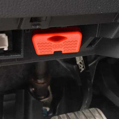 Защитный чехол для OBD-порта автомобилей, силиконовый, водонепроницаемый, пылезащитный, автоаксессуар, крышка OBD-интерфейса автомобиля для внедорожника, автодома, автомобиля, поездки, путешествия