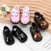 For 15-20cm Doll for 1/6 Doll Gifts Doll Shoes Bright Leather Shoes Doll Accessories Mini Clothing