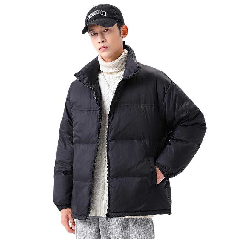 Down Jacket Men's Winter New Men's 90 White Duck Down Warm Trend Casual Loose Versatile Jacket