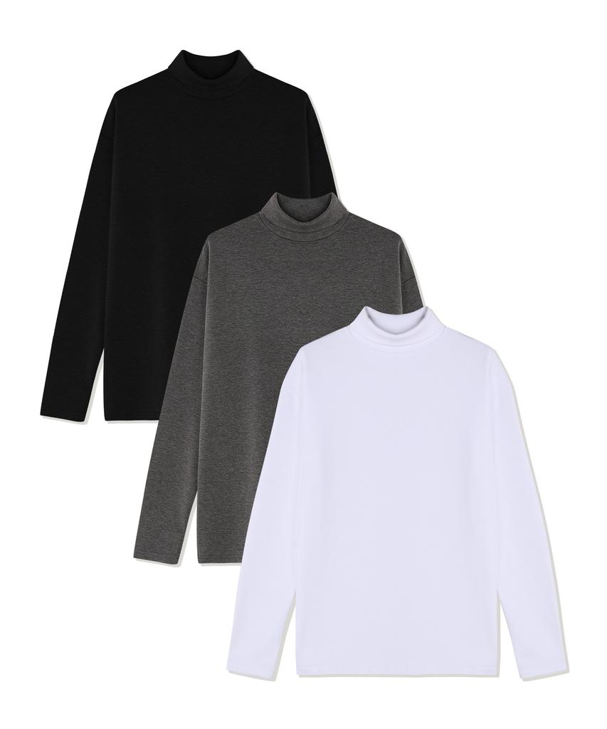 NOISE Turtleneck Fingerhole Knit - 3 Colors