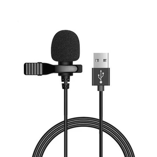 3,5 мм Мини-микрофон Type C Петличный зажимной микрофон Портативный USB Type-C 3,5 мм Профессиональный микрофон для DSLR-камеры ПК Ноутбука
