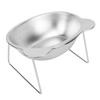 15° Tilted Elevated Pet Bowl 5.9" Wide Bowl Cat Food Bowl Durable Raised Cat Bowl  Indoor Feeding