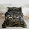 Sun and Moon Bedding Set Constellation Galaxy Comforter for Kids Boys Girls Teens Psychedelic Boho Mandala Comforter Breathable Celestial Du