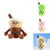 Cute Bubble Tea Plush Toy Keychain Pendant Great Addition To Any Bag Or Purse