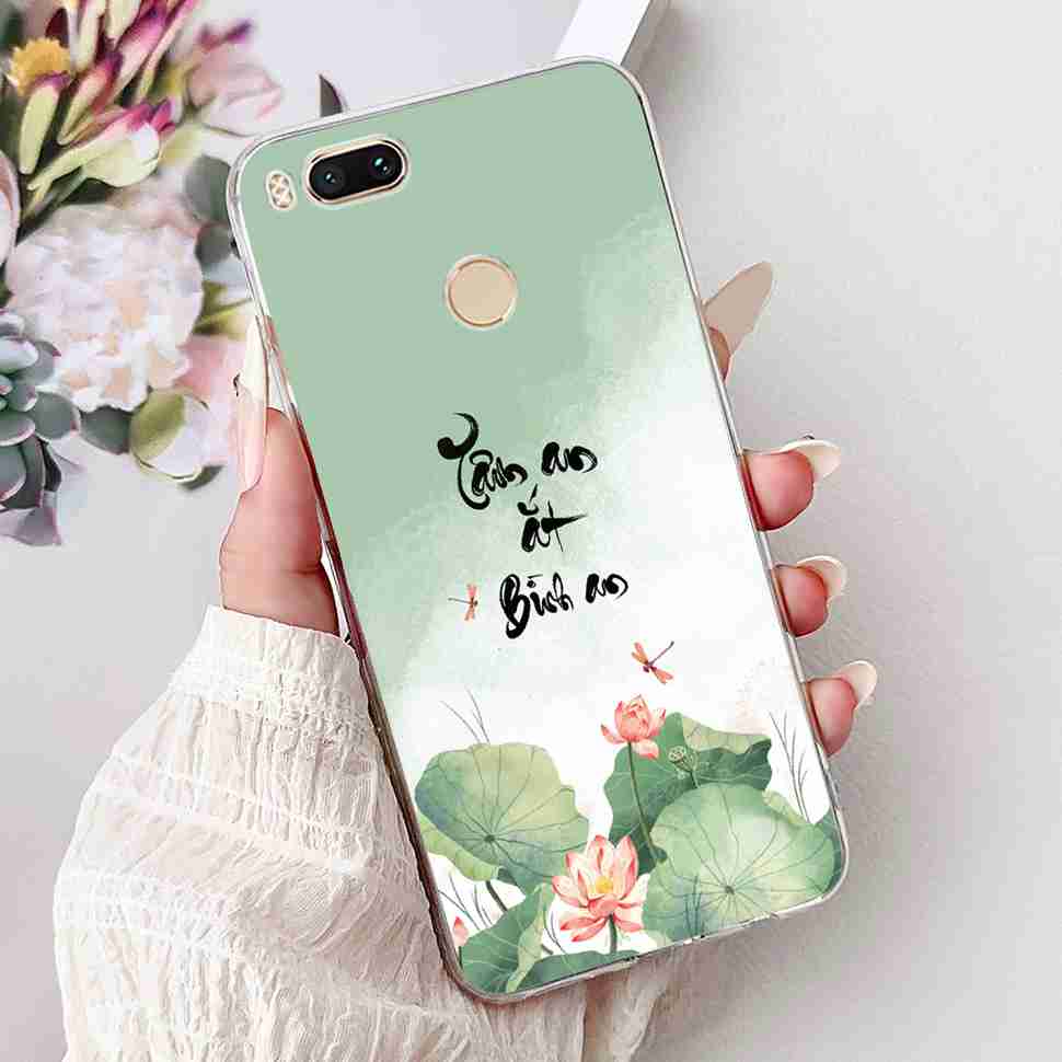 Чехол для Xiaomi Mi A1 MDG2 MDI2, модная расписная крышка из мягкого силикона TPU для Xiaomi Mi A1 Mi 5X 5.5", разноцветный цветочный чехол для телефона