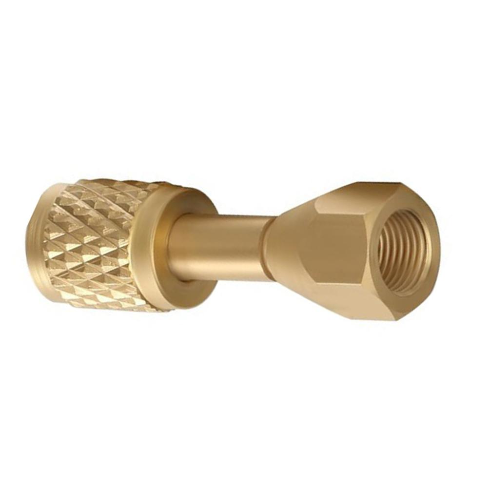 1 Pcs Car Air Conditioning Pressure Gauge 1/8 NPT To 1/4 SAE FF1418 Conversion Connector Refrigeration Pressure Gauge Thread