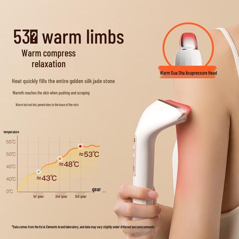 Electric Red Light & Heat Gua Sha Massager