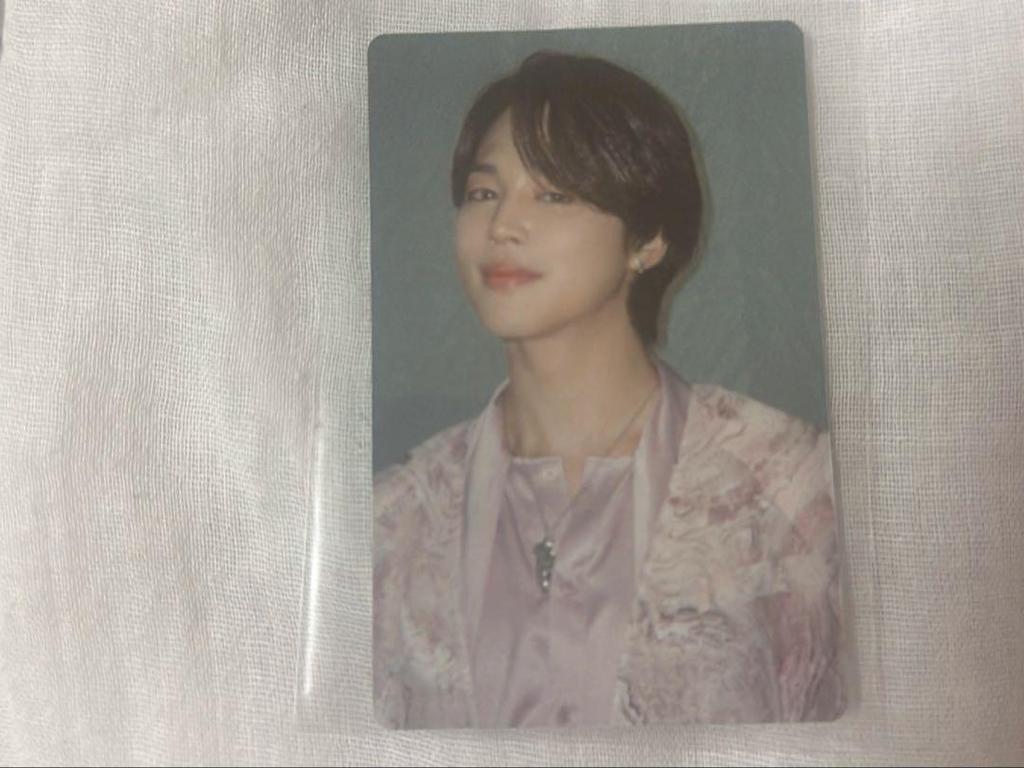 [Б/У] Анонимная доставка BTS Чимин Торговая карта PROOF Коллекционное издание Фотокарта