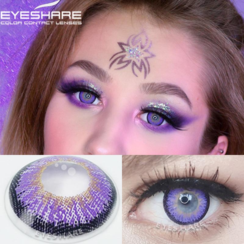 Eyeshare Цветные контактные линзы для косплея для глаз, серия BELLA для макияжа, красотки на Хэллоуин, контактные линзы для глаз, косметические цветные линзы для глаз