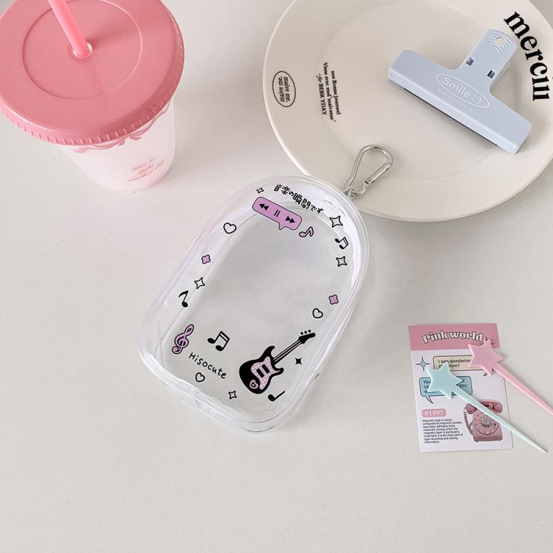 Мультяшная прозрачная уличная сумка, кукла, игрушка, прозрачная сумка для демонстрации, коробка для хранения, мешочек, коробка-сюрприз с брелоком, милая сумка для куклы