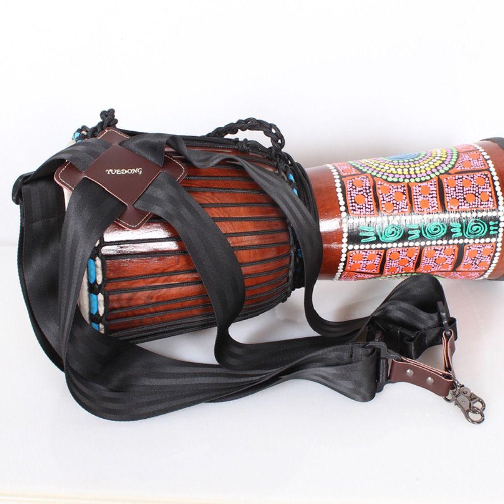 Adjustable Djembe Shoulder Straps Thickened Padded Hand Drum Belt  Musical Instrument