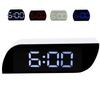 Светодиодные цифровые часы с 12/24-часовым преобразованием, регулируемой яркостью, прикроватный будильник -0801