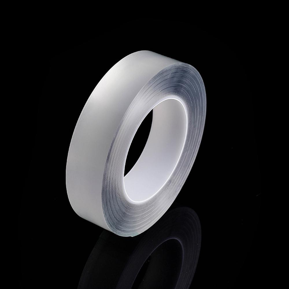 1 шт. двусторонняя лента, прозрачная многоразовая водостойкая клейкая лента NoTrace, очищаемая дома