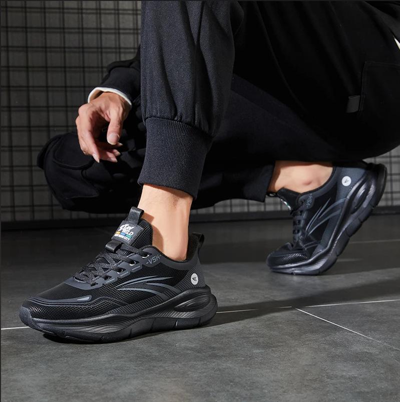 Пара кроссовок, новая корейская версия, сетчатая обувь на платформе, дышащая, удобная, модная, трендовая, повседневная обувь для бега