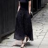 2025 Women's Polka Dot A-Line Skirt: New Summer French High-End Light Luxury Fashion