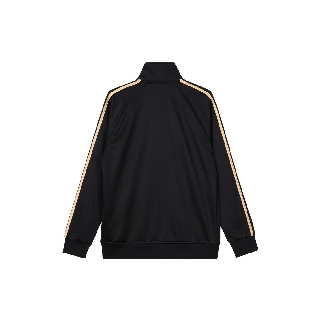 adidas Спортивная куртка с 3 полосками Черно-золотая Унисекс TR30JR-BG
