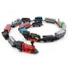 Gift Toys Vehicles Non Remote Control Pull Back Car Train Model Toy Retro Steam Train Train Toys