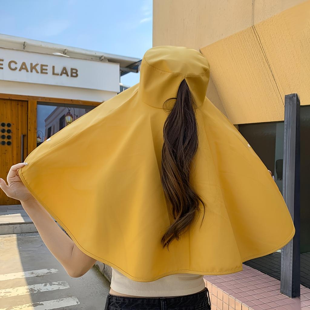 Шаль с широкими полями для защиты от солнца, элегантная летняя солнцезащитная пляжная шляпа для путешествий и женщин