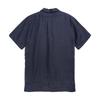 BROOKS BROTHERS Linen Camp Solid Shirt (Navy) (Bbtpmm6396Qem)