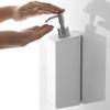 Магнитный двухсторонний диспенсер Yamazaki Tower (Набор из 2) - Магнитные многоразовые бутылки для шампуня и кондиционера, белые, 4258 и 4260