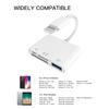 4 In 1 USB OTG Card Reader Compatible SD/TF Card Camera Memory For iPhone Samsung  Xiaomi Fast Charging Ios Type C Port