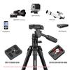 Q160HA Professional Video Tripod Horizontal Mount Heavy Duty Camera Tripod with 3-Way Pan