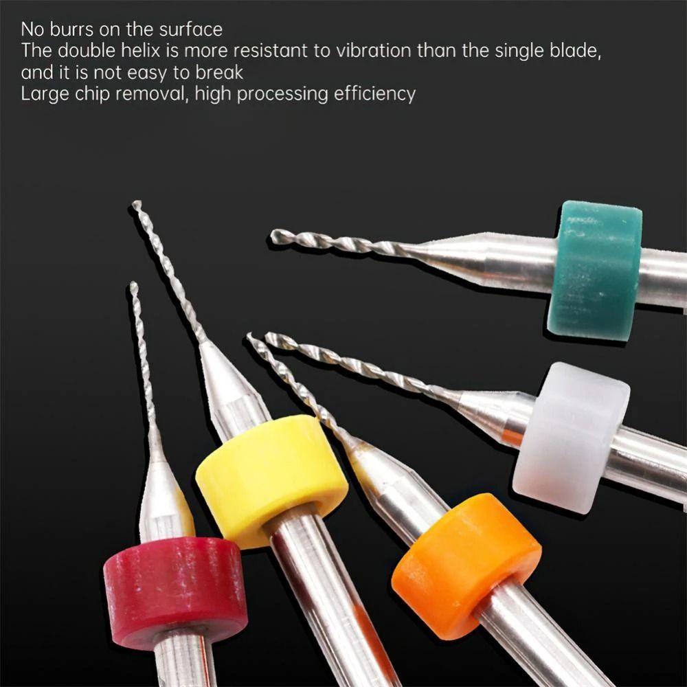 Для печатных плат с ЧПУ сплав вольфрамовая сталь карбид сверла 0.1мм-1.0мм мини PCB сверло