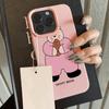 Чехол для телефона iPhone 11 13 XR XS Max, чехол для iPhone 12 14 15 16 Pro Max 12 Pro 15 Plus, кожаный, окрашенный, водонепроницаемый, устойчивый к падениям и износу, мультяшный