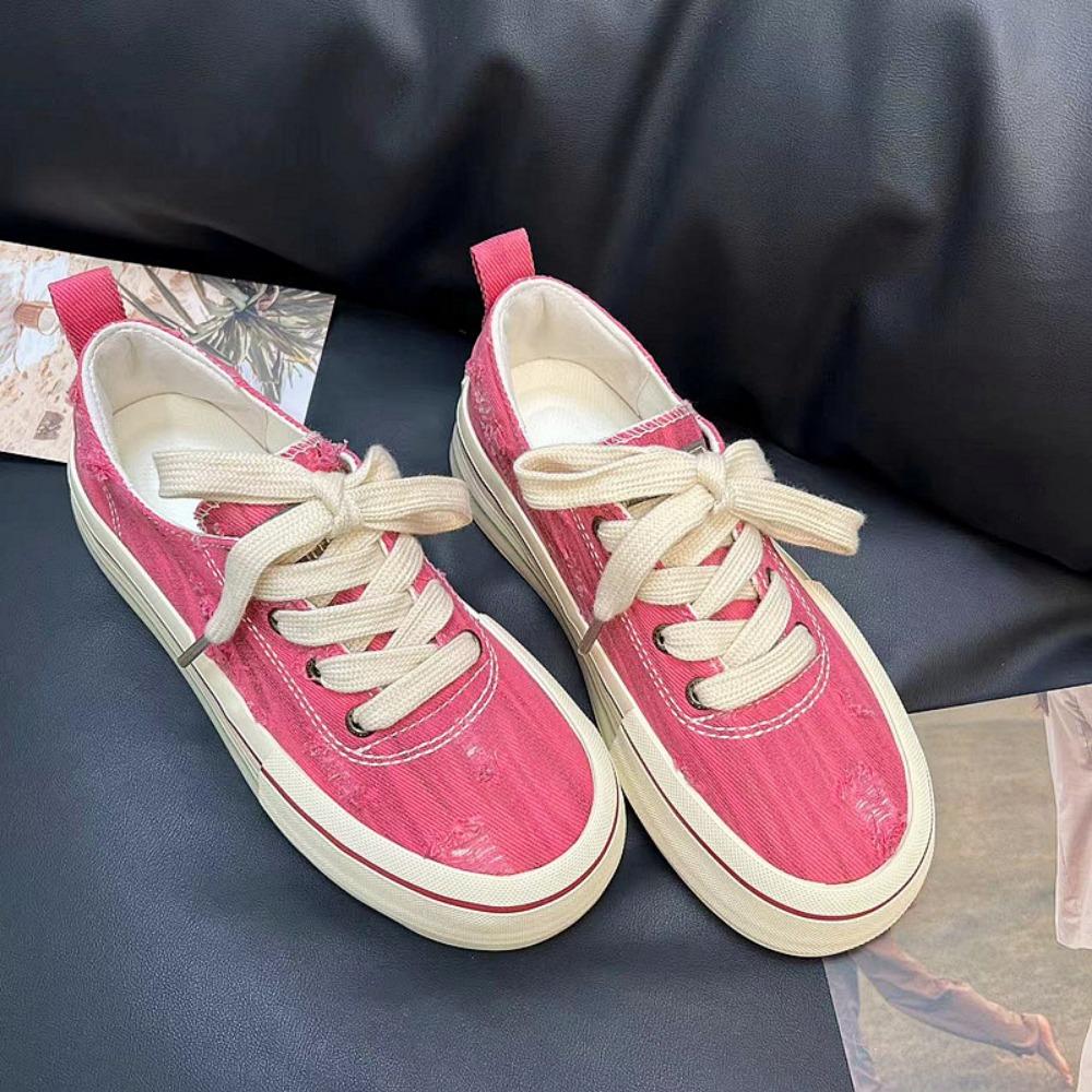 Модные парусиновые туфли для женщин 2024 года, новые универсальные студенческие туфли для сноуборда, женские вулканизированные туфли, кроссовки для женщин Zapatillas Mujer