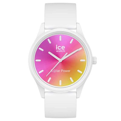Авторизованный дистрибьютор Ice Watch Watch 018475 Солнечная батарея Solar ICE Solar Power Sunset California Small [Ice-Watch] Женские
