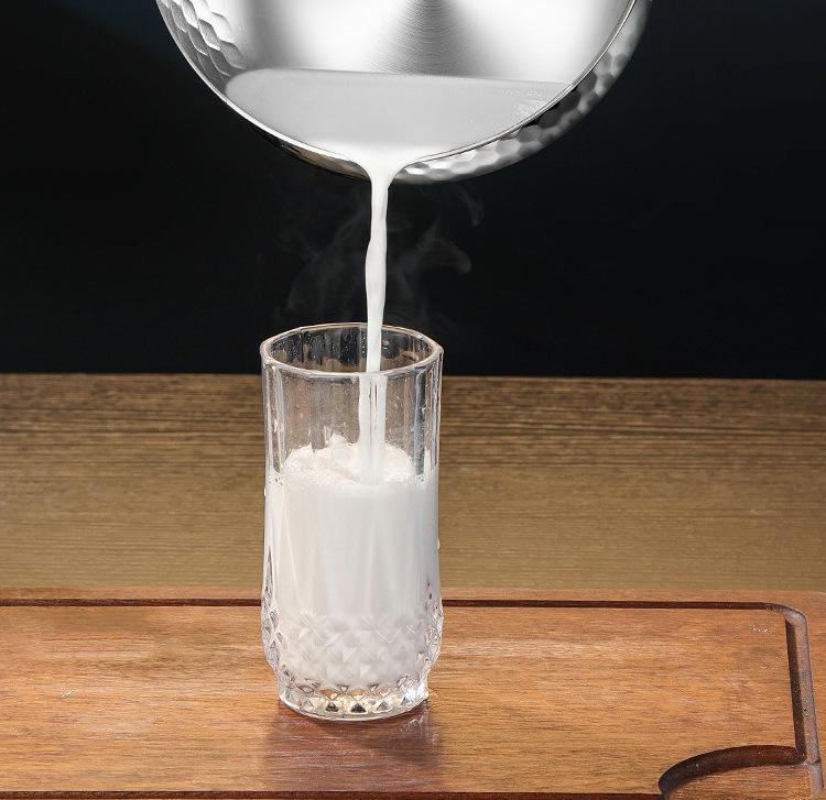 Ковш Юкихира из непокрытой нержавеющей стали – Кастрюля для детского питания и супа рамен