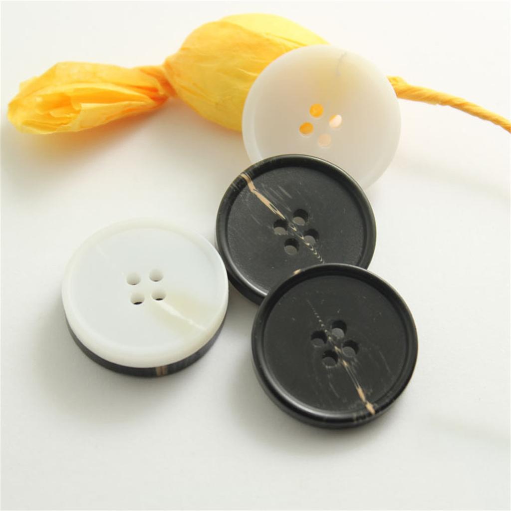 20 шт. смоляные 4-отверстия пуговицы швейные аксессуары размер полный для одежды декоративные пластиковые пуговицы ручной работы своими руками