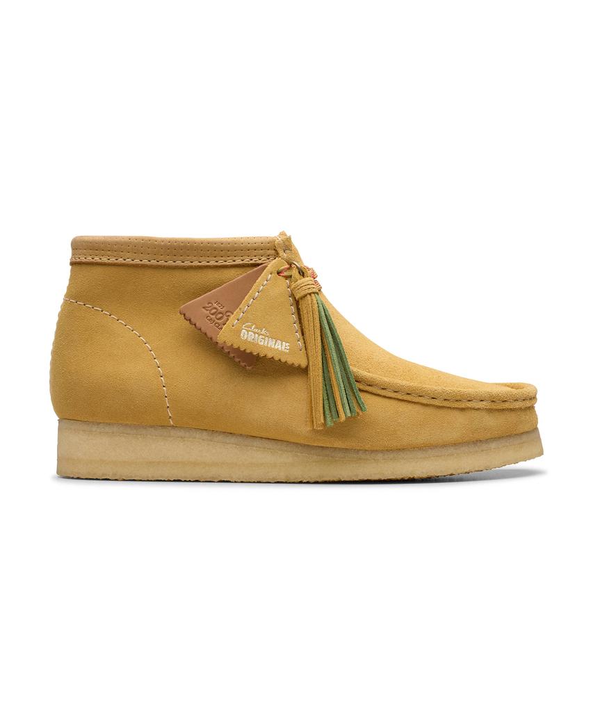 Clarks Originals (Men'S) Wallabee Boots - Golden Tan Suede / 26181131