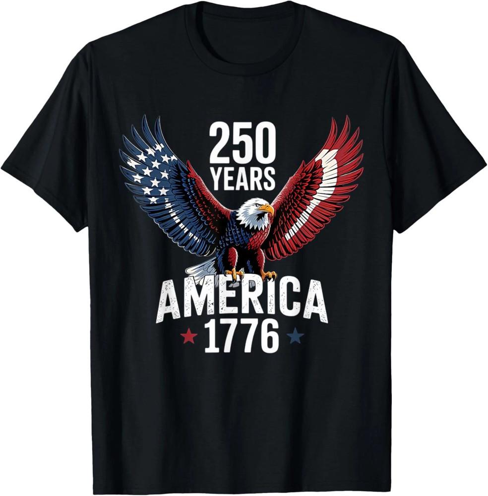 250th American Birthday American Cotton Black All Size T Shirt MM099 Unisex T-Shirt