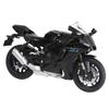 1/12 Yamaha YZF-R1 R1 Модель гоночного мотоцикла из сплава Металлические литые модели Уличный спортивный мотоцикл Звук и свет Игрушки для детей Подарок