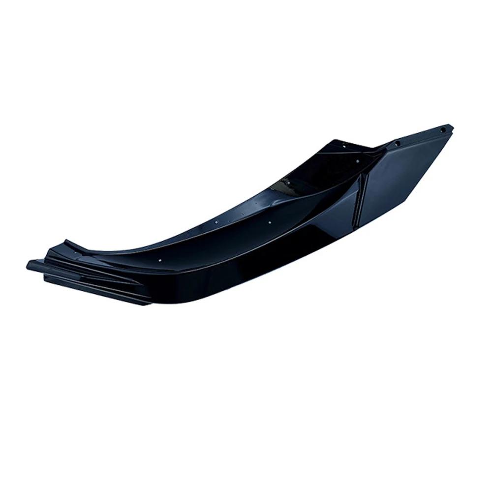 For Volkswagen VW Tiguan MK2 TSI TDI R-Line 2020-2022 Car Front Bumper Lip Spoiler Splitters Body Kits Aprons Cover Guard Tuning
