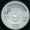 7-дюймовая пластинка HARLEY QUINNE - Новый Орлеан BELL1255 Bell Records 1972 Великобритания Рок Б/У