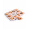 CHEFMADE Madeleine Mold, Heart Shape, 12 Cake Cakes, Non-Stick, Valentine's Day Gift