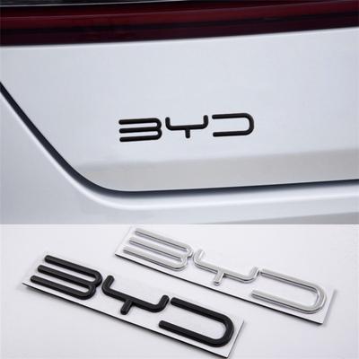 Металлические автомобильные наклейки с буквой BYD: Tang DM, Han Qin PLUS, Yuan Pro, Song MAX, модификация заднего логотипа и логотипа на кузове