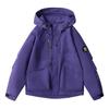 Весенне-осенняя новая уличная ветро- и водонепроницаемая куртка с капюшоном однотонная парная куртка