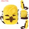 New Gengar Lucario Mimikyu Snorlax Plush Shoulder Bags Toys Kawaii Anime Psyduck Rowlet Pikachu Peluche Dolls Gifts Kids