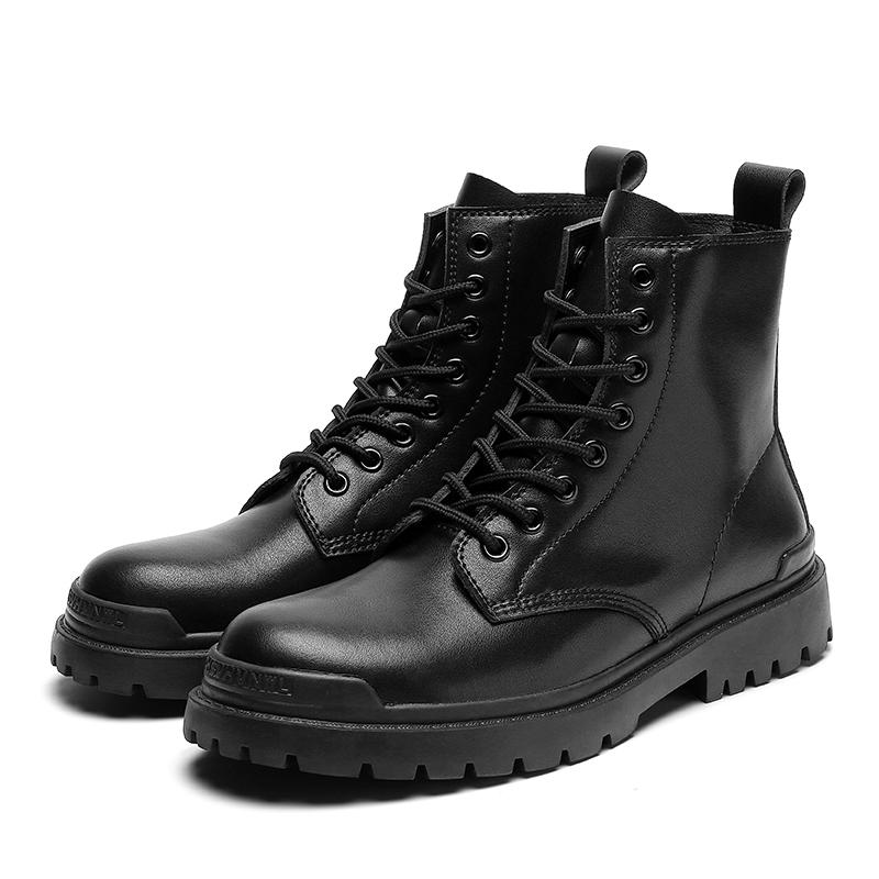 Real Martin boots inner height increase high top British style ins breathable boots Comic-Con play