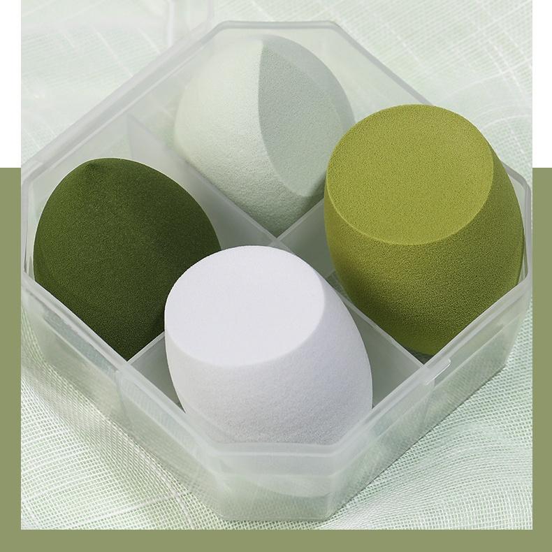 4 шт., блендеры для спонжей для макияжа, спонж для растушевки основы, аппликатор, косметические спонжи, инструменты для макияжа