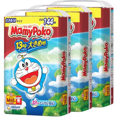 M Mamy Poko Pants Подгузники Doraemon 144 штуки x [Размер штанов] (6~13 кг) (48 3) [Элемент дела]