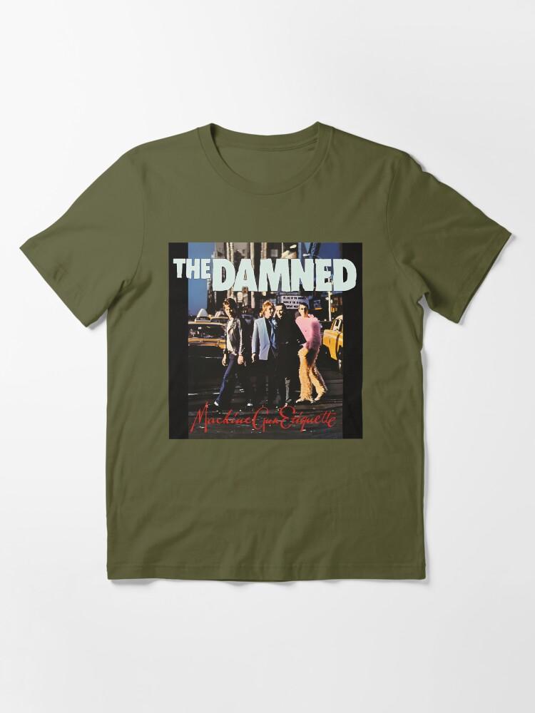 The Damned The Damned Machine Gun Etiquette 2 Essential T-Shirt