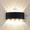 4W 6W 8W Led Wall Lamp Outdoor  Up Down Wall Light for Home Stair Bedroom Bedside Bathroom Corridor Lighting Decoration Salon