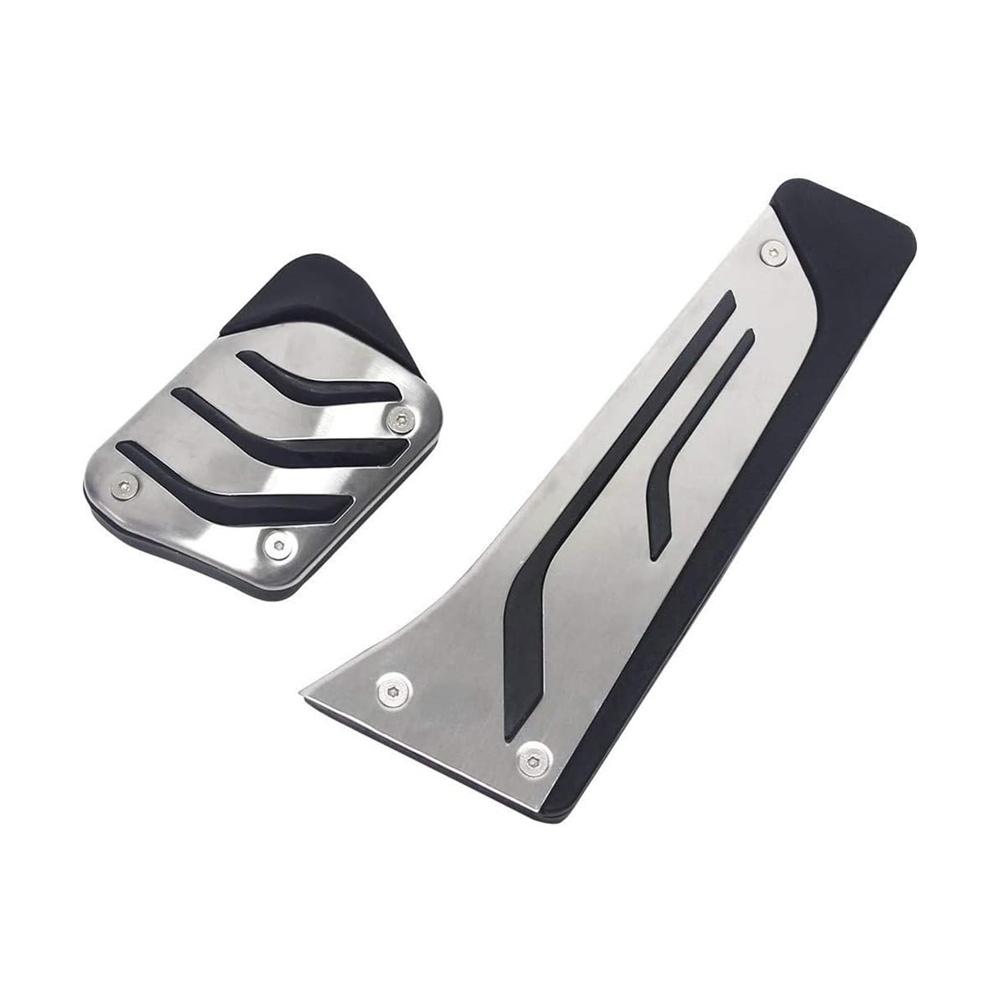 2 шт. автомобильная накладка на педаль газа и тормоза для BMW F10 F20 F30 1 2 3 4 5 6 7 серии