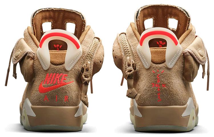 Jordan 6 Ретро Трэвис Скотт Британский Хаки DH0690-200